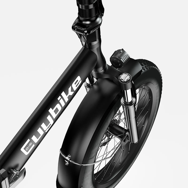Euybike F6 Fat Tire Ebike Front Suspension