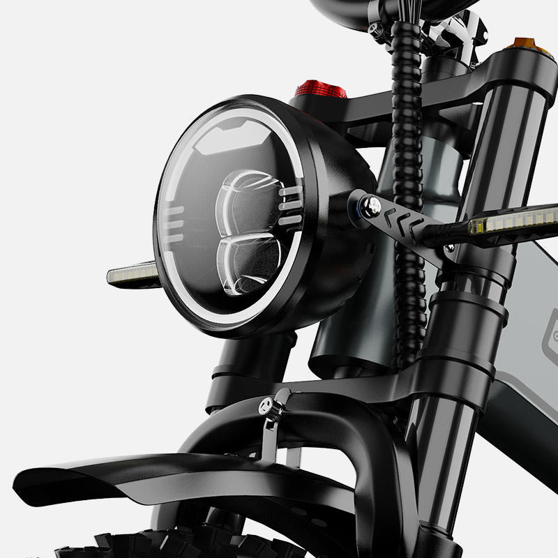 Euybike K6 Pro 2.0 Fat Tire eBike Front light