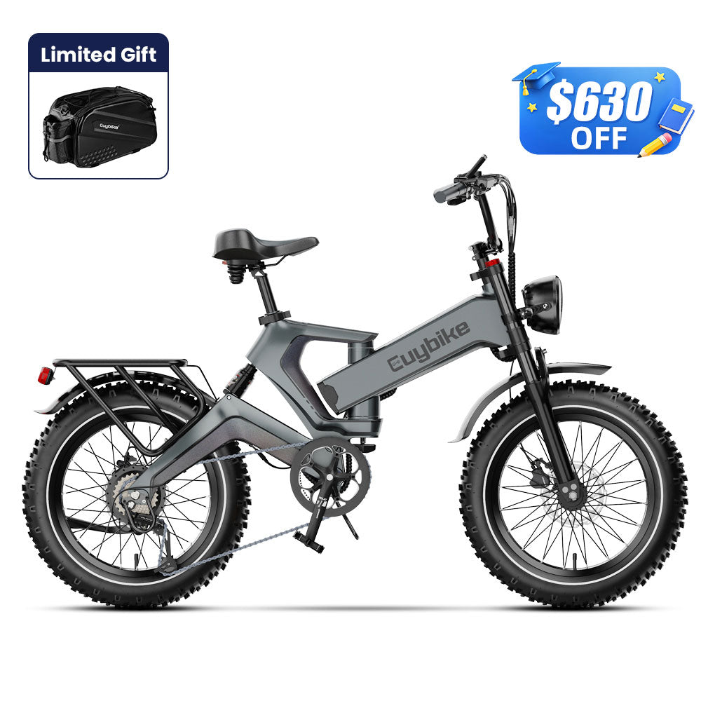 K6 Pro (K6F) Long Range Fat Tire Electric Bike