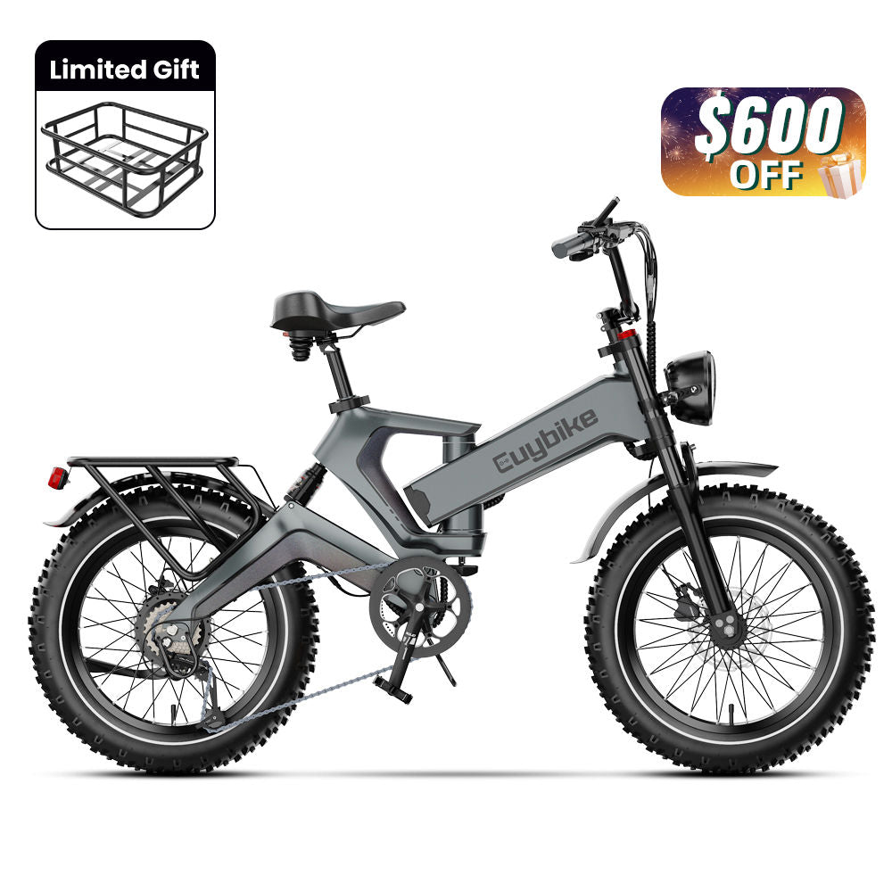 Euybike K6 Pro 2 0 Grey Powerful eBike Holiday Sales