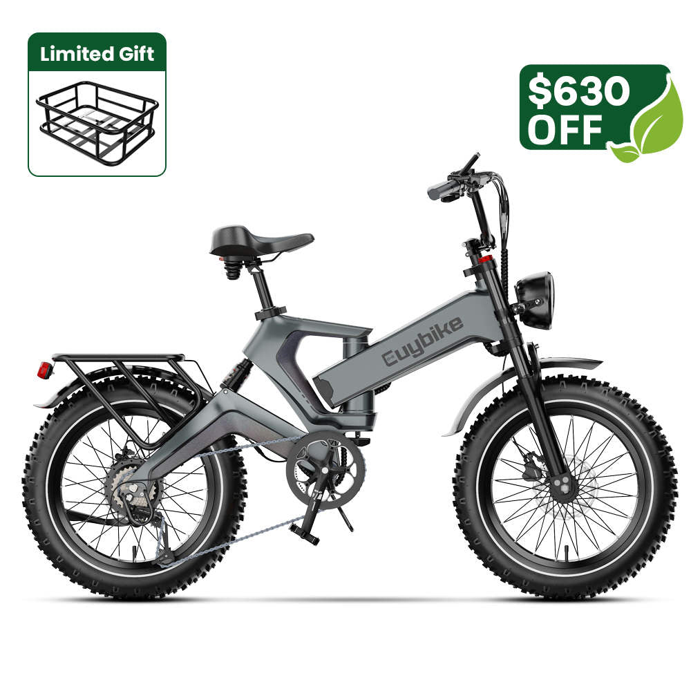 Fat Tire Electric Bike | 88 Miles Folding Long Range E-bike Fat Tire Electric Bike | 88 Miles Folding Long Range E-bike