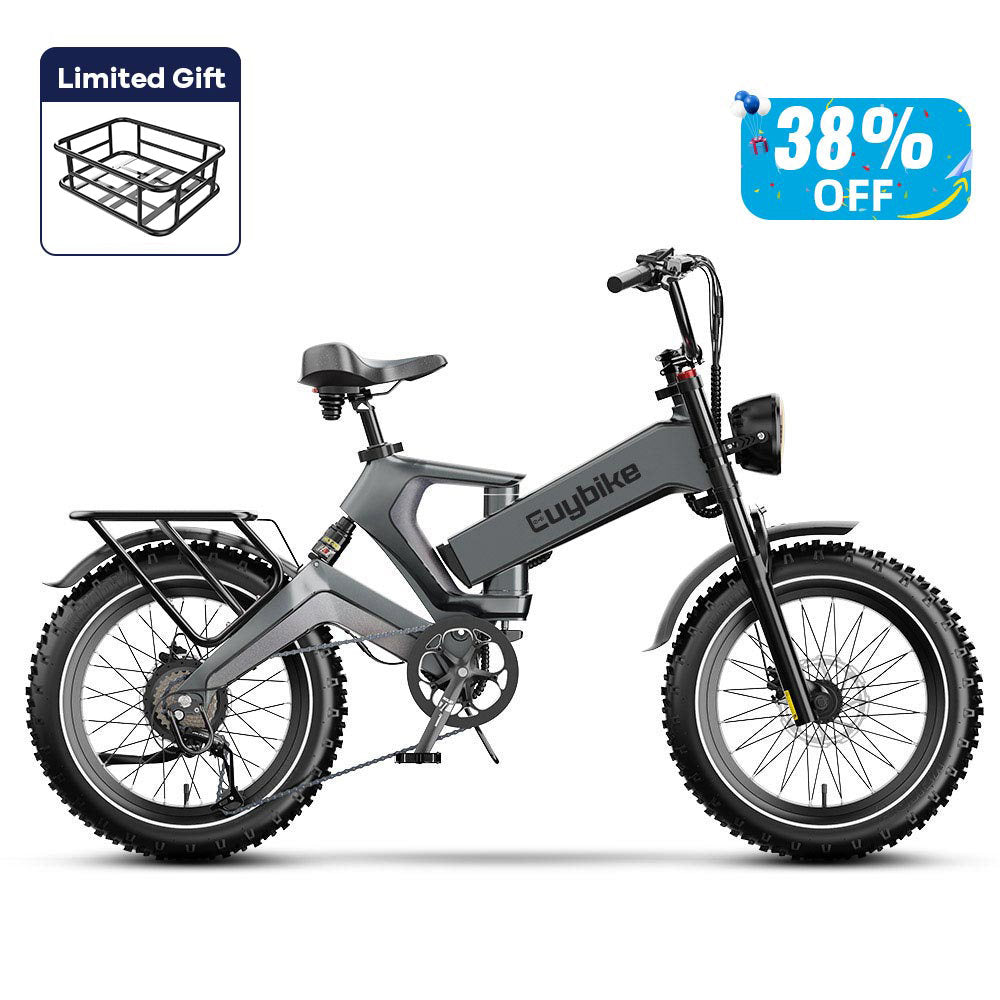 Euybike K6 Pro Grey Electric Bike Prime Day Sales