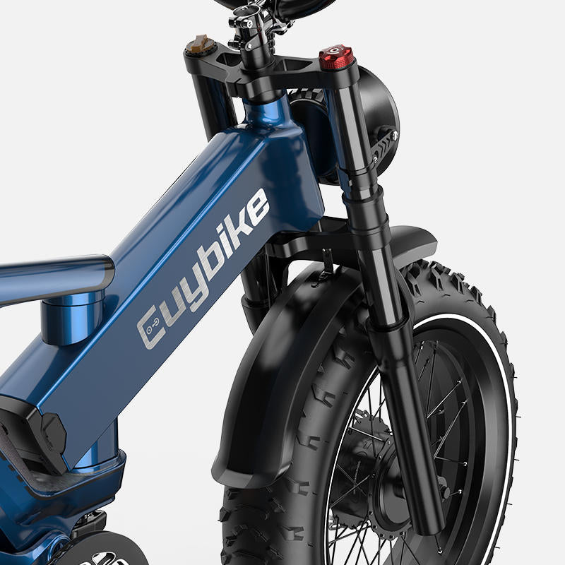 Euybike K6 Pro Max Dual Motor Electric Bike Front Fork