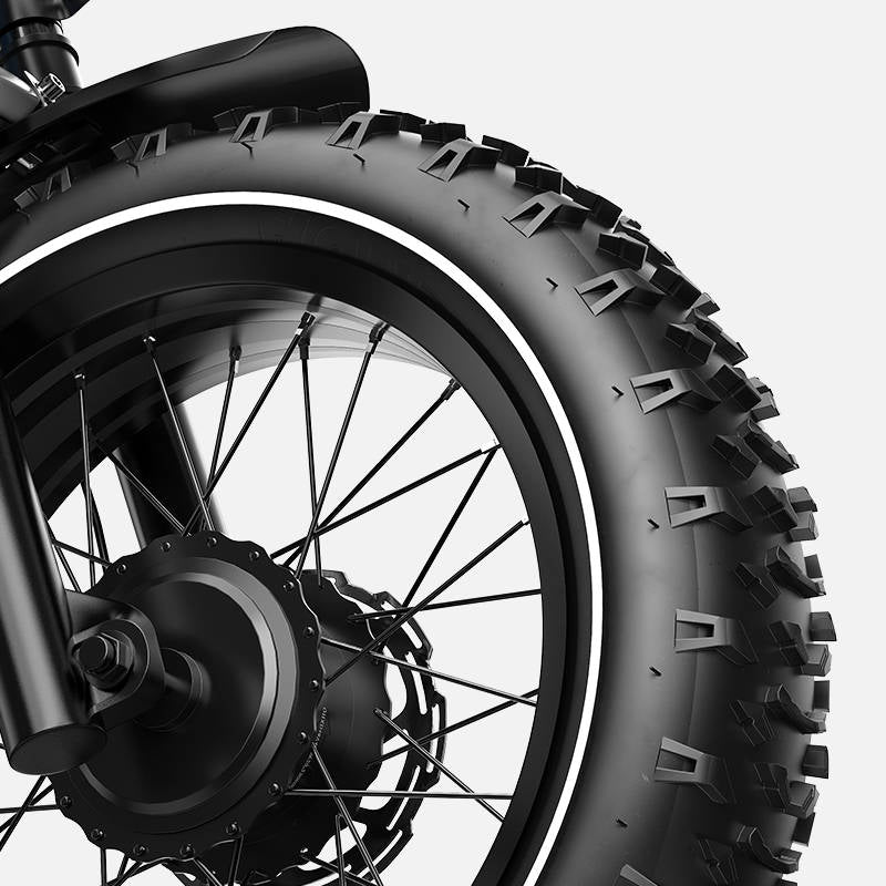 Euybike K6 Pro Max Dual Motor Electric Bike Tire