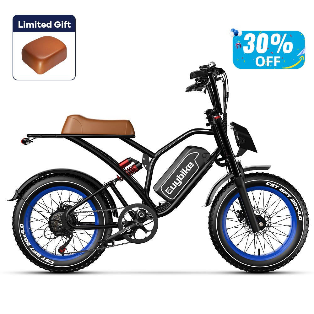 Euybike S4 New Black Electric Bike Prime Day Sale