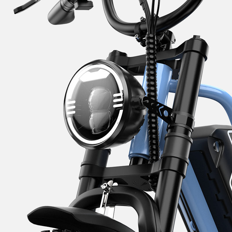 Euybike W1 Dual Battery Cargo Ebike Headlight