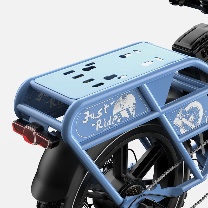 Euybike W1 Dual Battery Cargo Electric Bike Rear Rack