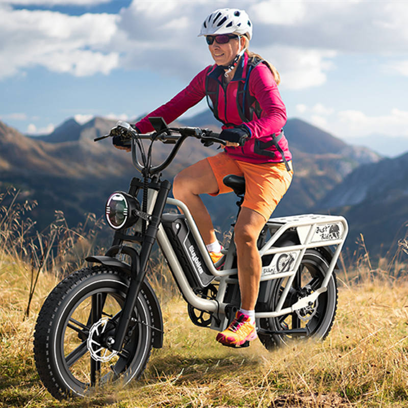 Euybike W1 Dual Battery Long Range Electric Bike Riding