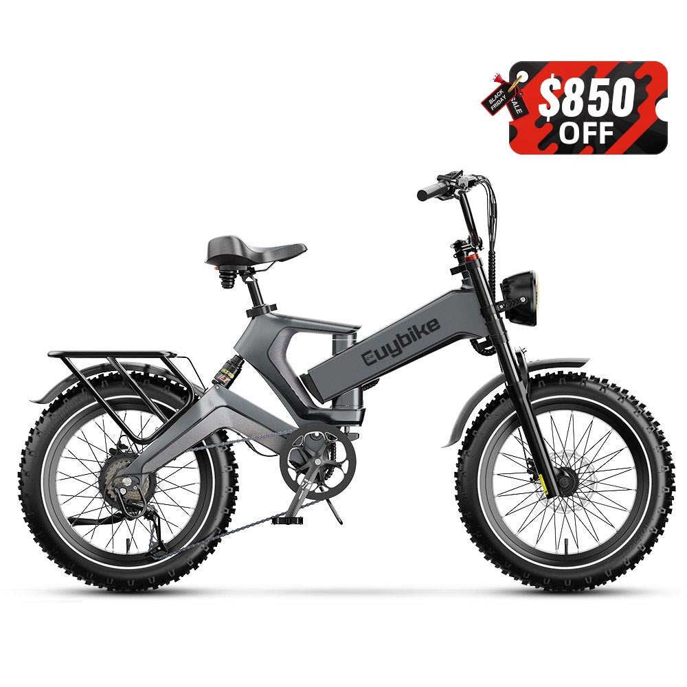 Fat Tire Electric Bike 88 Miles Folding Long Range Ebike euybike