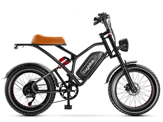 Moped style electric bike