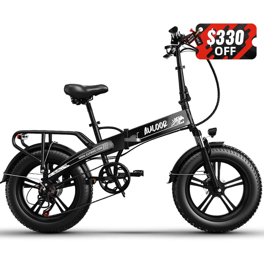 Auloor NXB Black Electric Bike Black Friday Sale