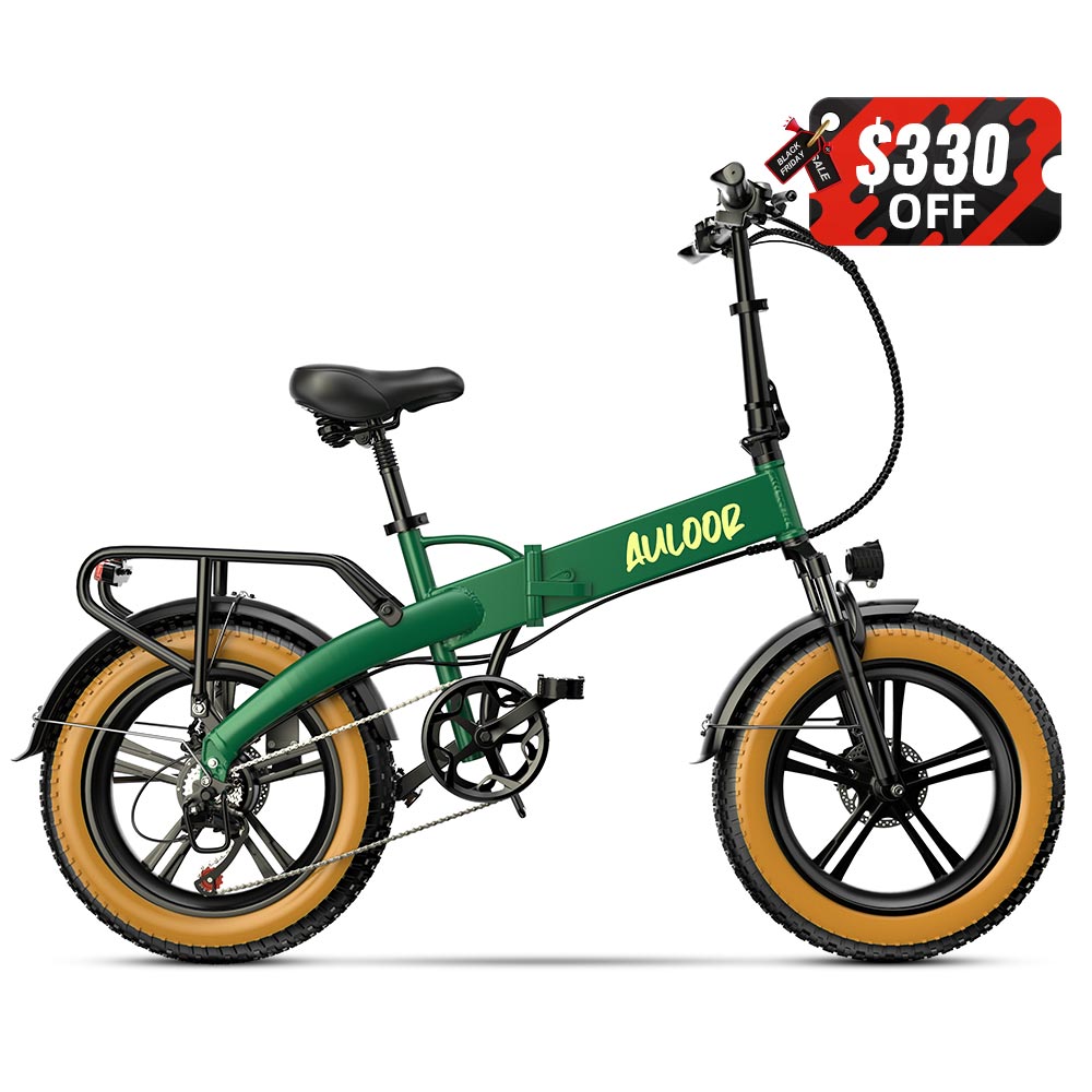 Auloor NXB Green Electric Bike Black Friday Sale