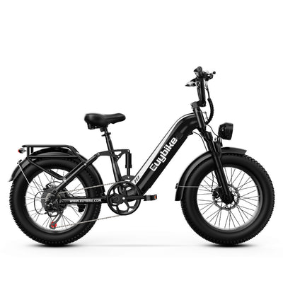 Euybike C3 Black Full Suspension Ebike