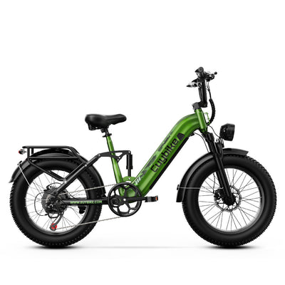 Euybike C3 Green Full Suspension Ebike
