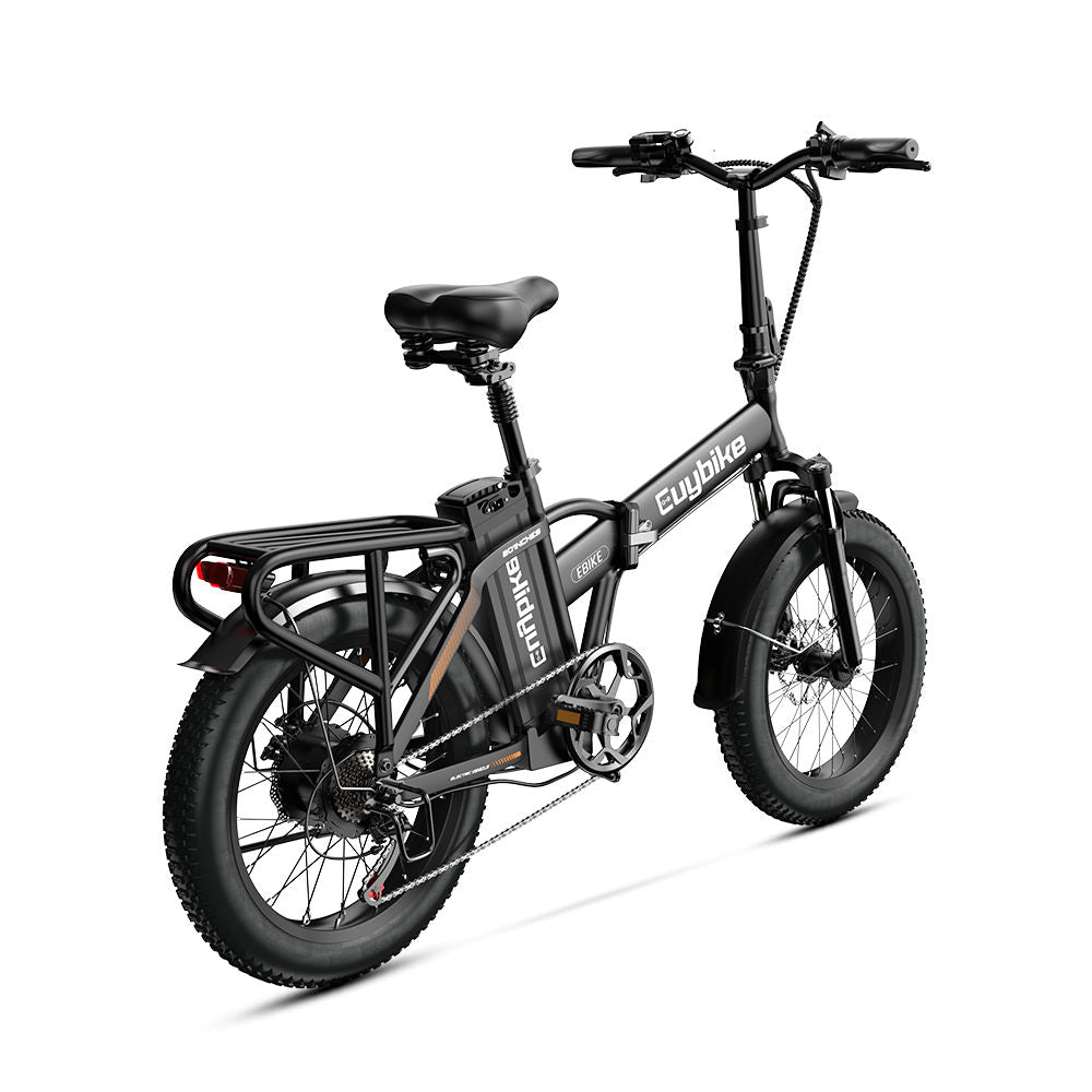 fat tyre bicycle electric Pioneer Lite Bike | All-Terrain, 50-Mile Range Powerful 750W brushless motor Fat Tire E-Bike - Folding