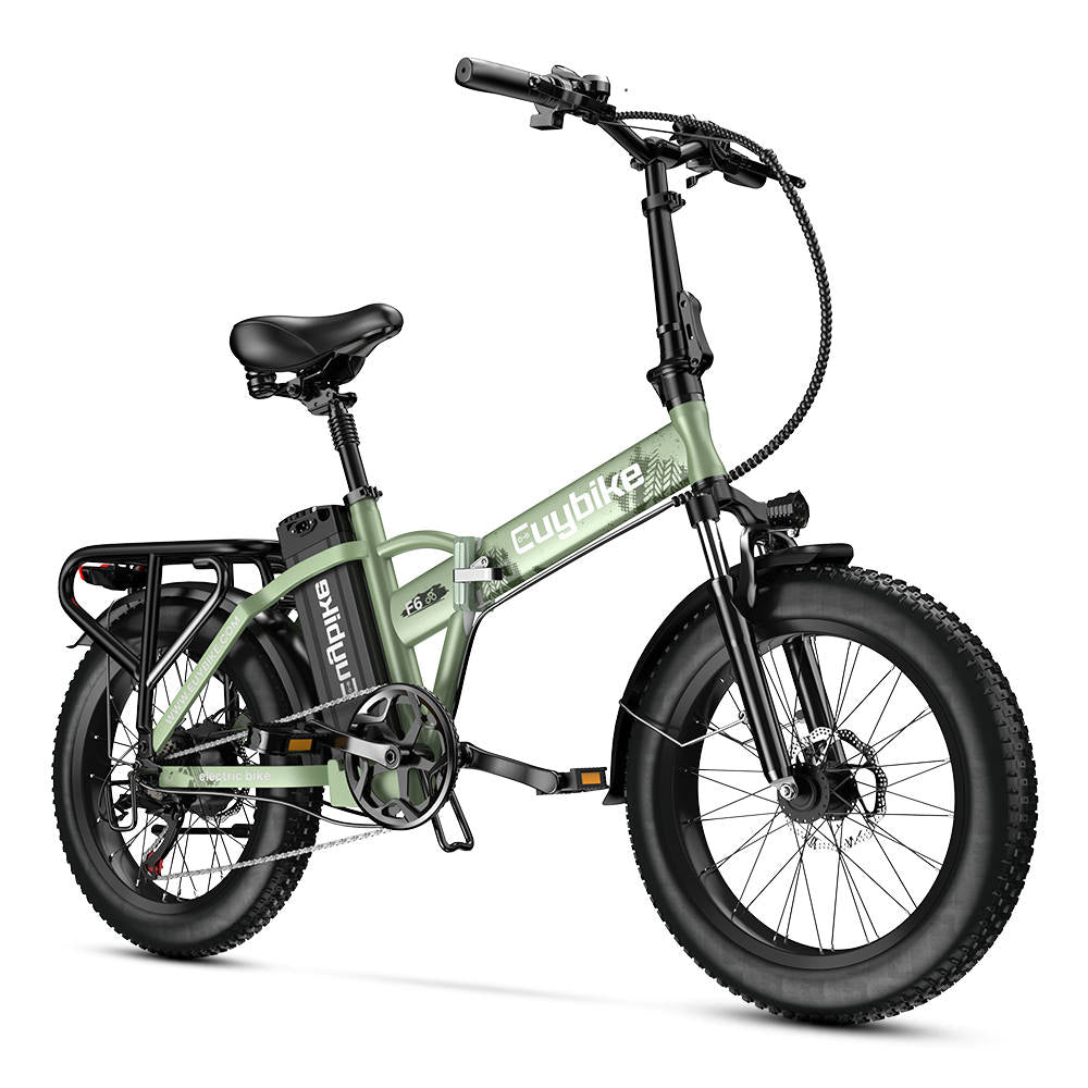 Euybike F6-B Green Long Range Ebike