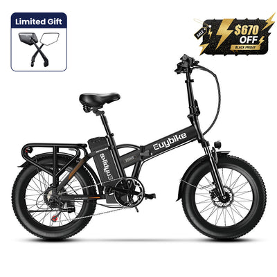 Euybike F6B Black Bike Black Friday Ebike Deals