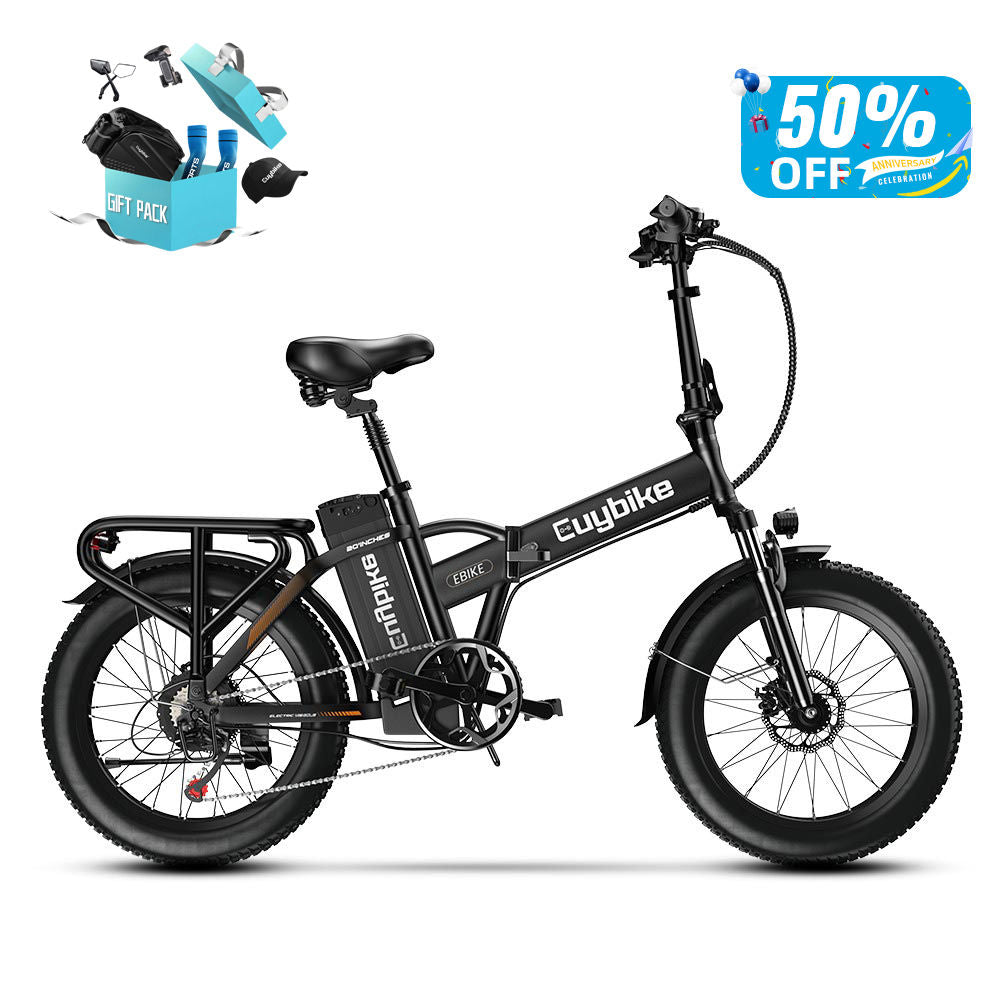 Euybike F6B Black Folding Electric Bike For Sale