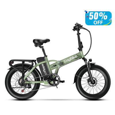 Euybike F6B Green Electric Bike Prime Day Sales