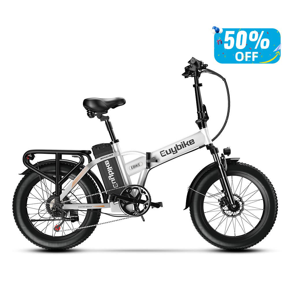 Euybike F6B White Electric Bike Prime Day Sales