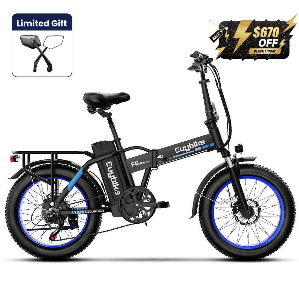 Euybike F6F Black Bike Black Friday Ebike Deals