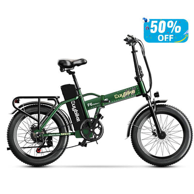 Euybike F6F Green Electric Bike Prime Day Sales