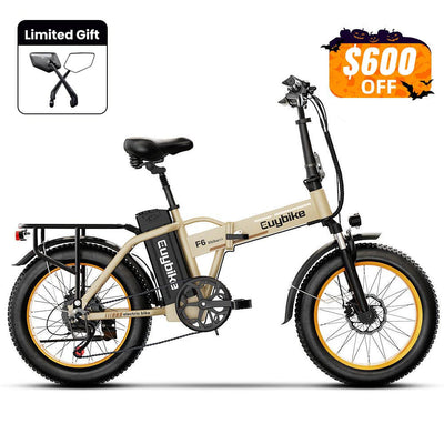 Euybike F6F Khaki Electric Bike Halloween Sales