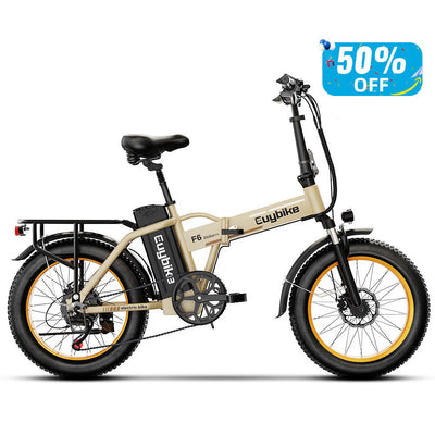 Euybike F6F Khaki Electric Bike Prime Day Sales