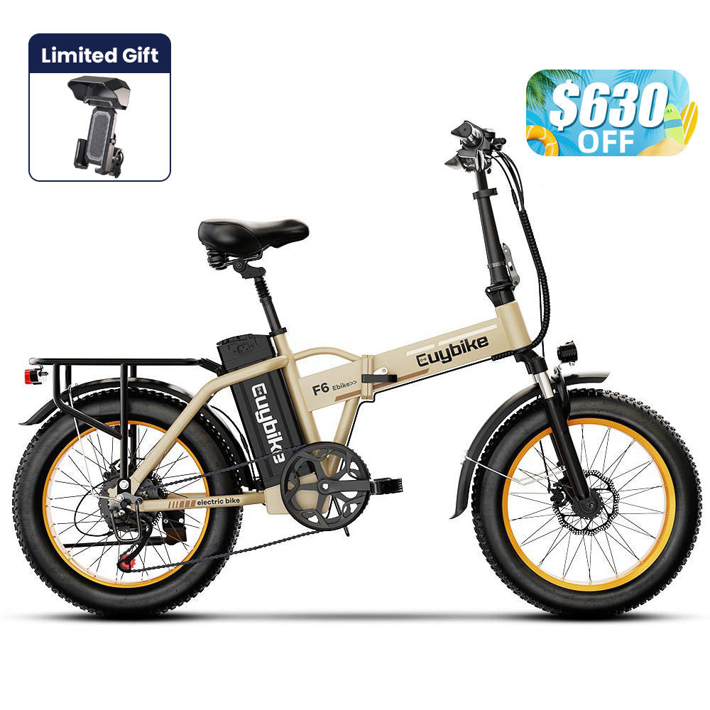 Euy F6 Long Range Fat Tire Electric Bike
