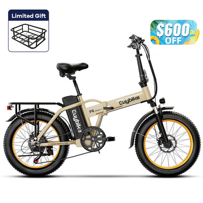 Euybike F6F Khaki Folding Electric Bike Summer Sales