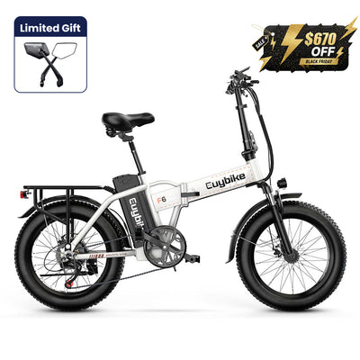 Euybike F6F White Bike Black Friday Ebike Deals