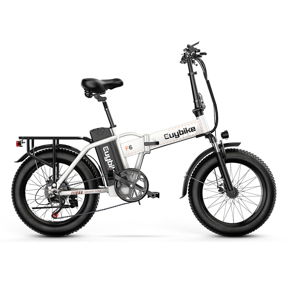 Euybike F6F White Folding Electric Bike