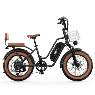 Euybike F8 Black Step Thru Electric Bike