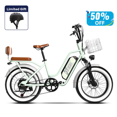 Euybike F8 Green Step Thru Electric Bike Prime Day Sale
