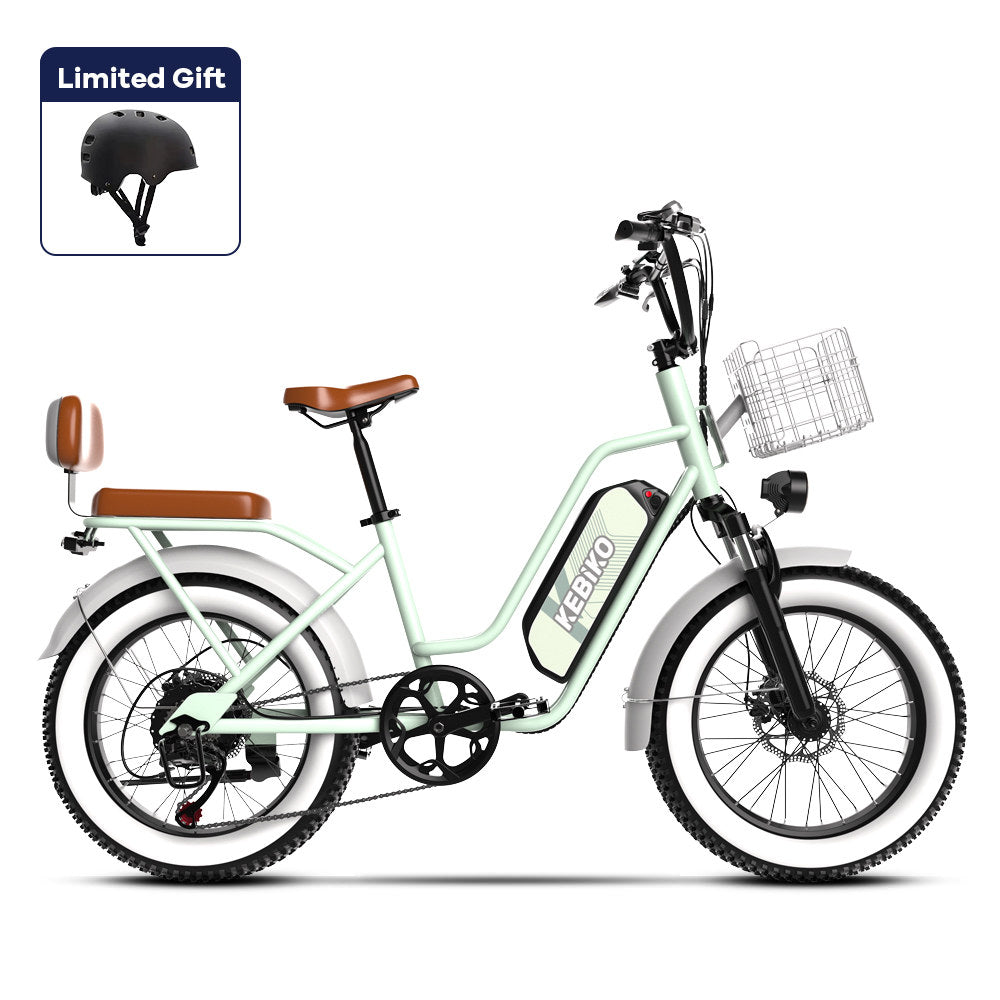 Euybike F8 Green Step Thru Electric Bike Summer Sale