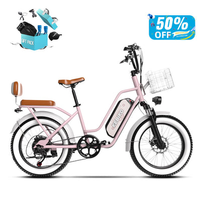 Euybike F8 Pink Step Thru Electric Bike For Sale