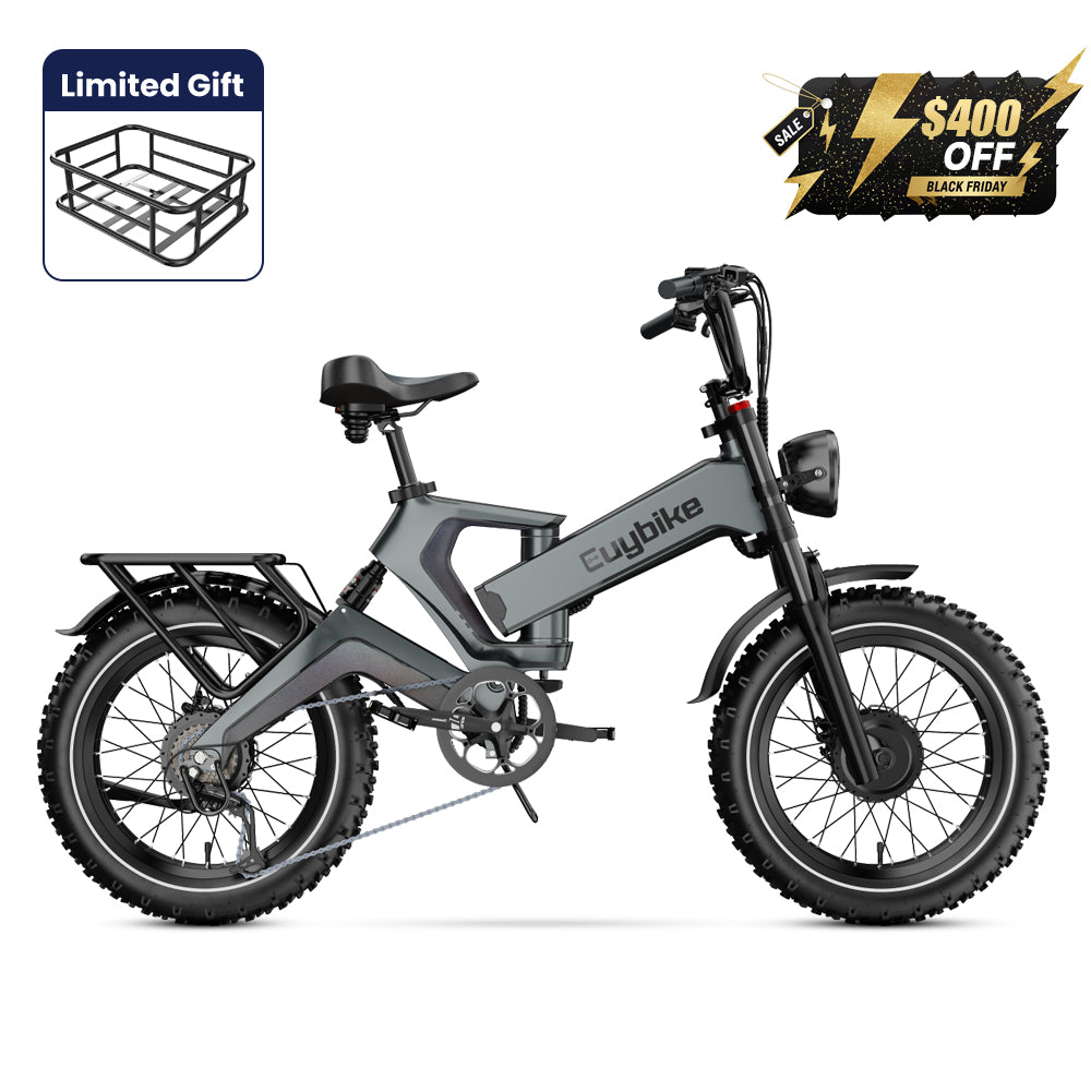K6 Pro (K6F) Long Range Fat Tire Electric Bike