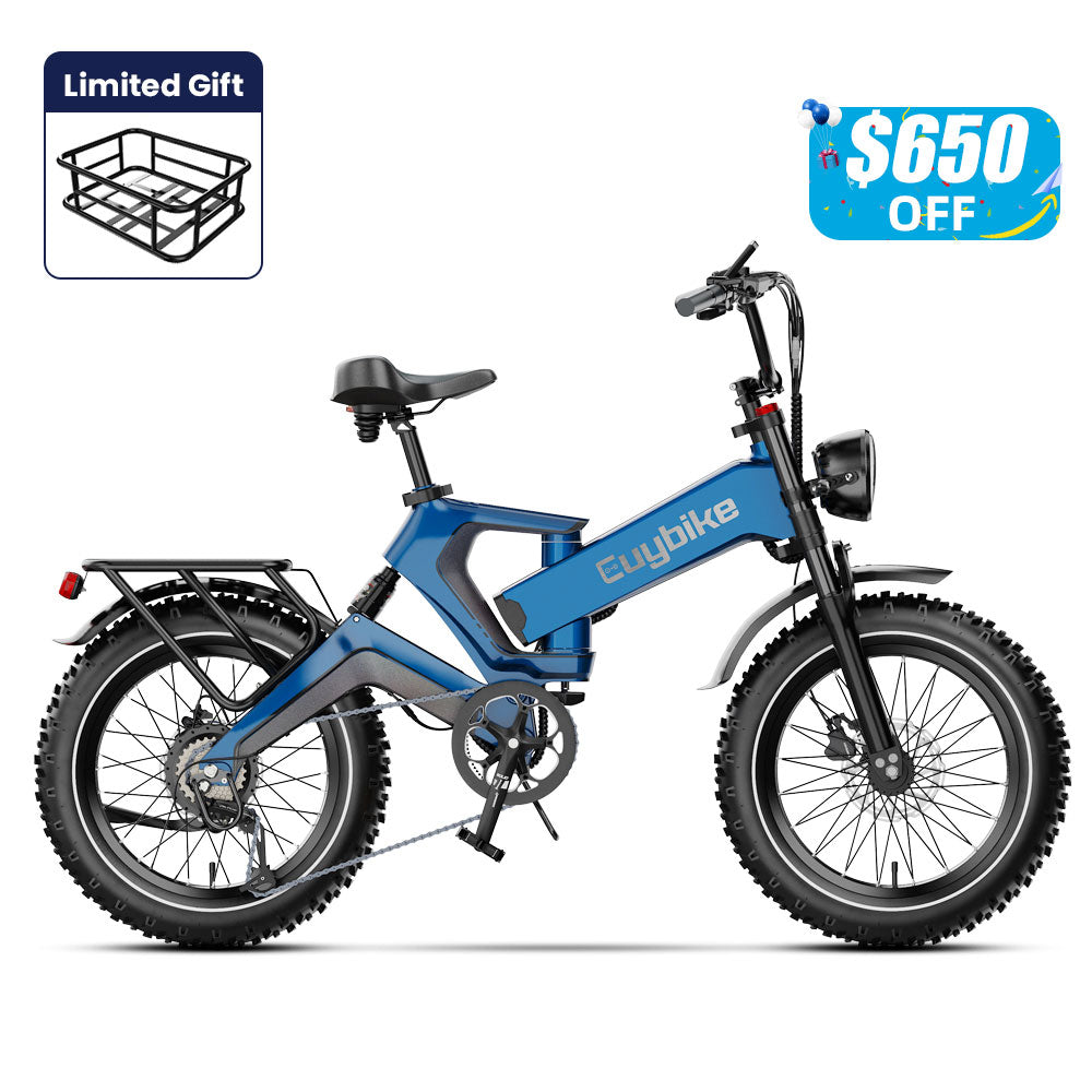 Euybike K6 Pro 2 0 Blue Electric Bike Prime Day Deal
