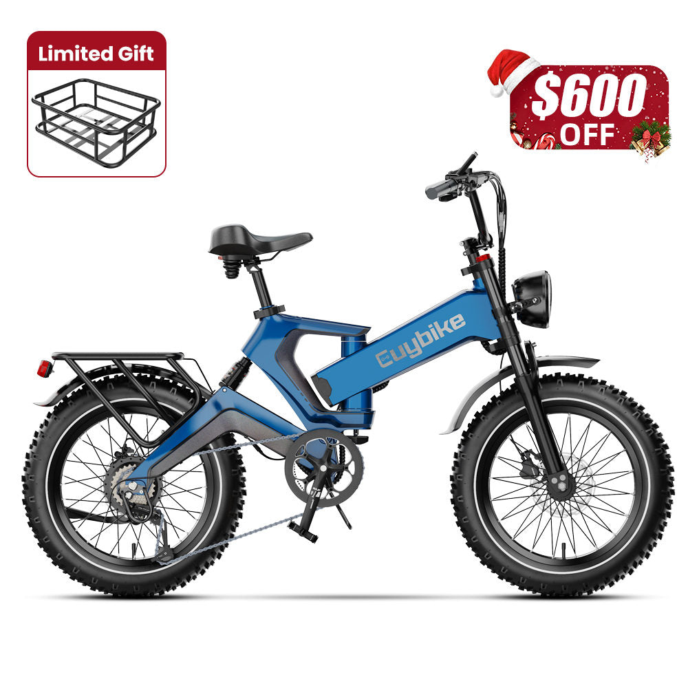 K6 Pro (K6F) Long Range Fat Tire Electric Bike