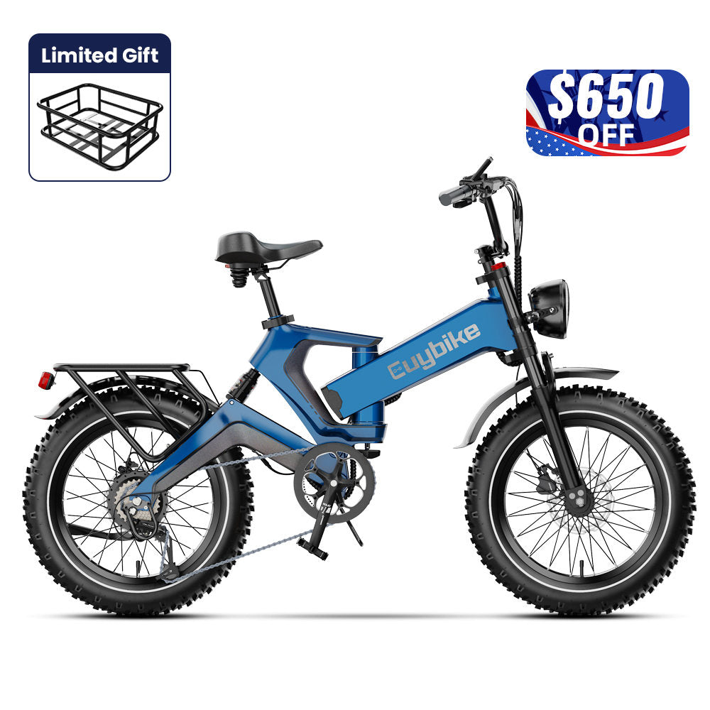 Euybike K6 Pro 2 0 Blue eBike 4th of July Sales