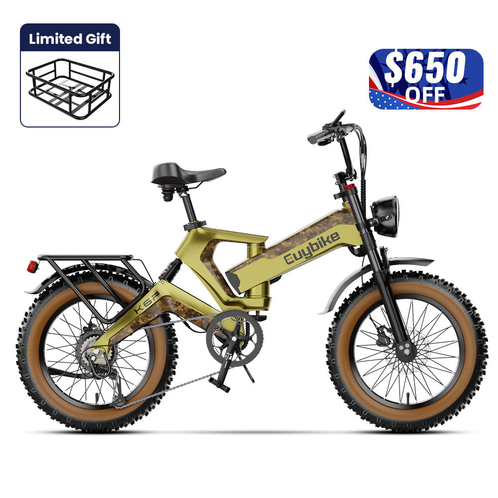 Euybike K6 Pro 2 0 Camo Gold eBike 4th of July Sales