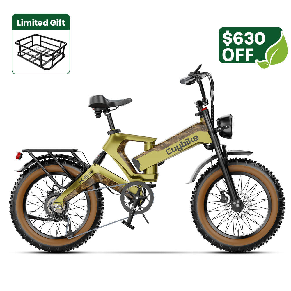 K6 Pro (K6F) Long Range Fat Tire Electric Bike