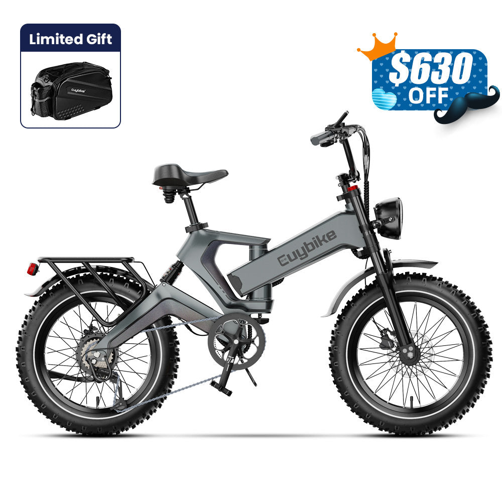 K6 Pro (K6F) Long Range Fat Tire Electric Bike