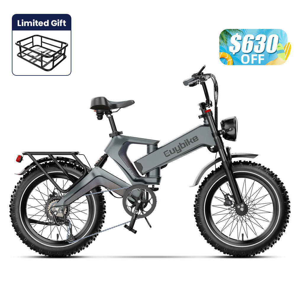 Euybike K6 Pro 2 0 Grey Electric Bike Summer Deal