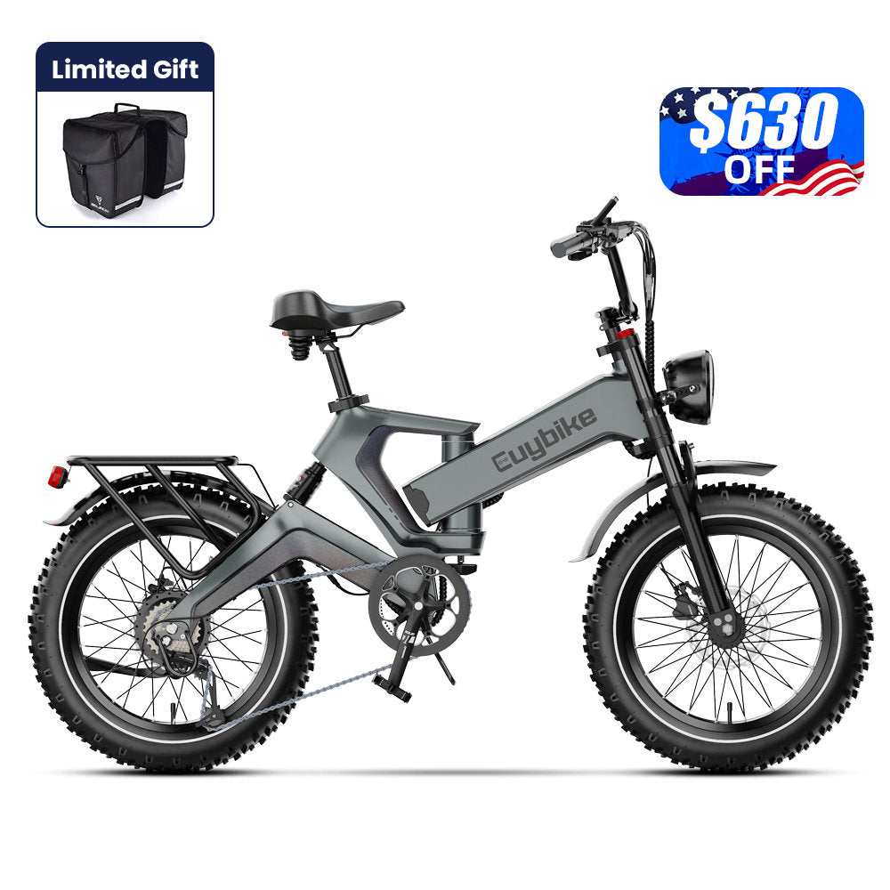K6 Pro (K6F) Long Range Fat Tire Electric Bike