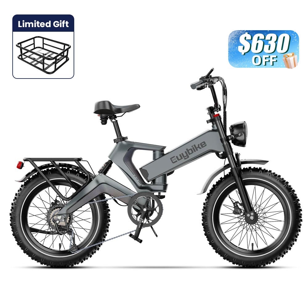K6 Pro (K6F) Long Range Fat Tire Electric Bike