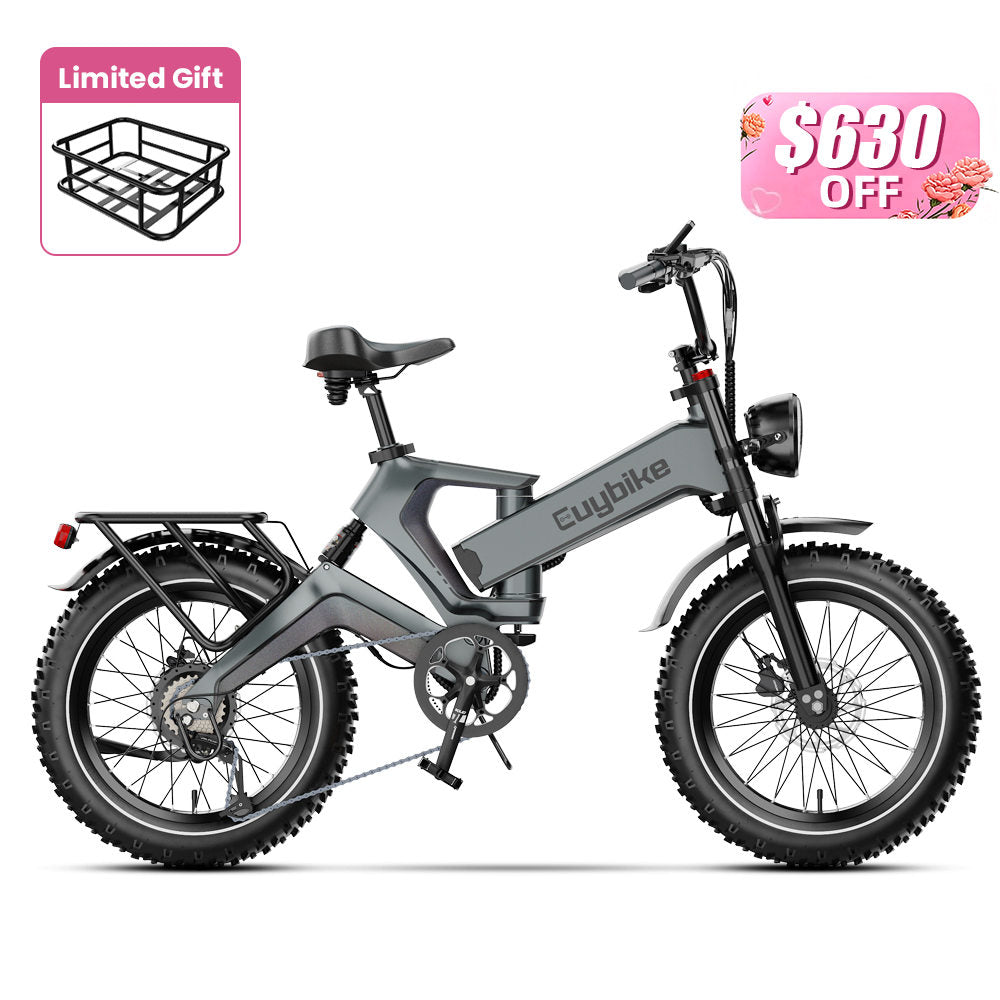 K6 Pro (K6F) Long Range Fat Tire Electric Bike