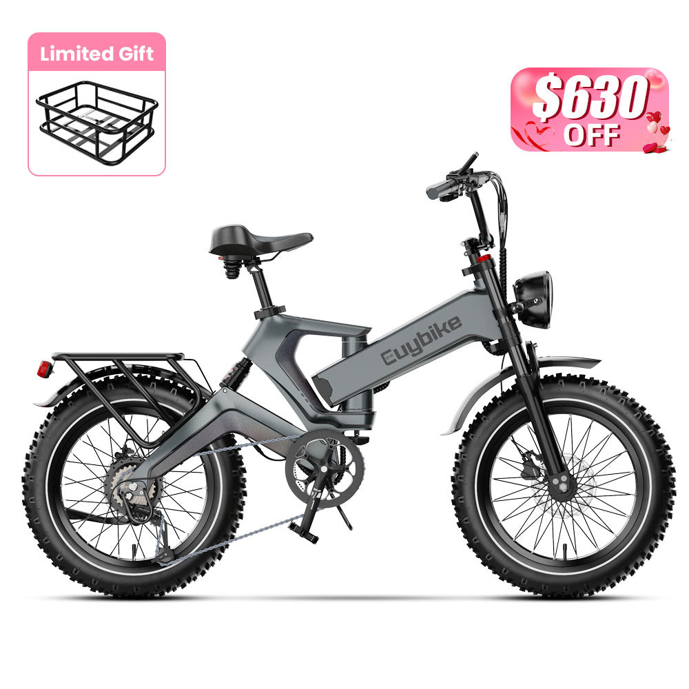 K6 Pro (K6F) Long Range Fat Tire Electric Bike