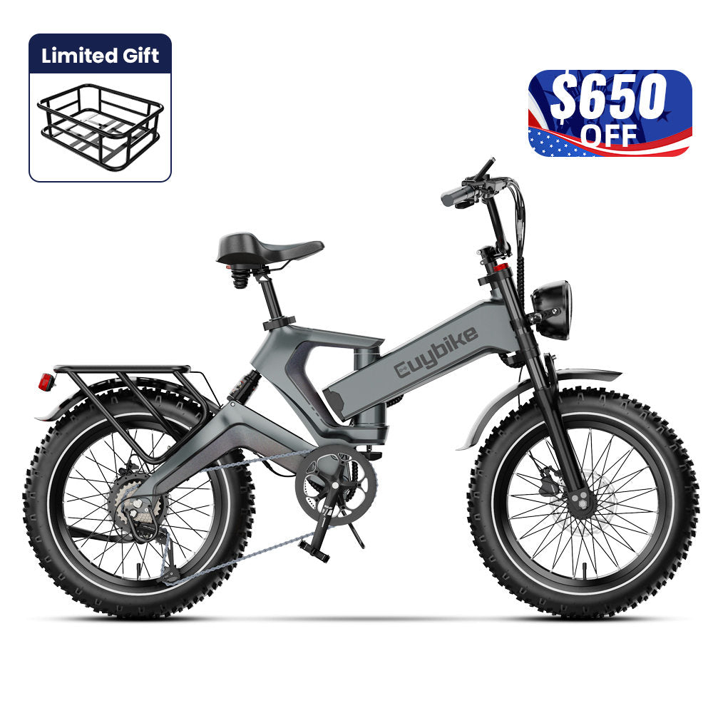 Euybike K6 Pro 2 0 Grey eBike 4th of July Sales