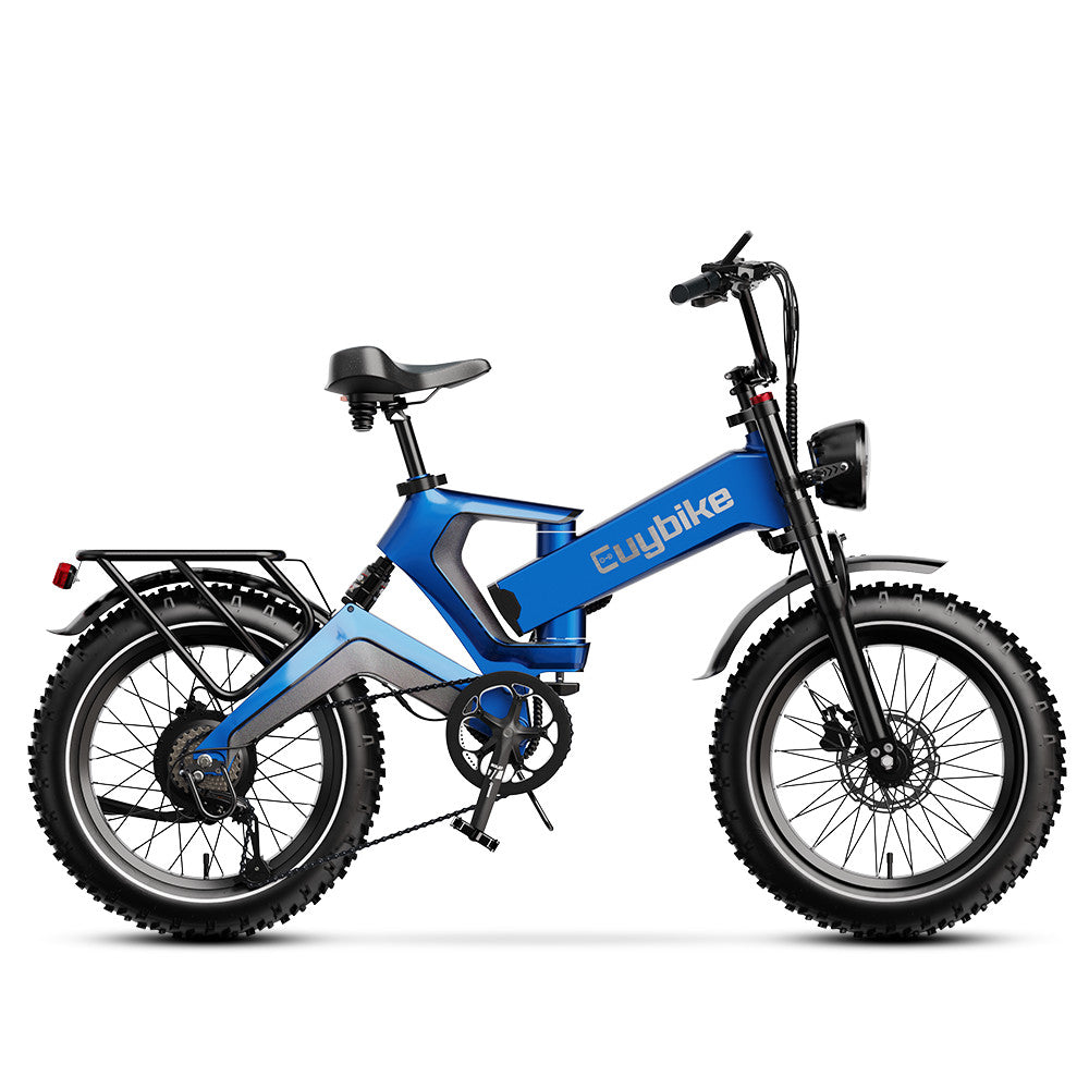 Euybike K6 Pro 2.0 Blue Long Range Electric Bike
